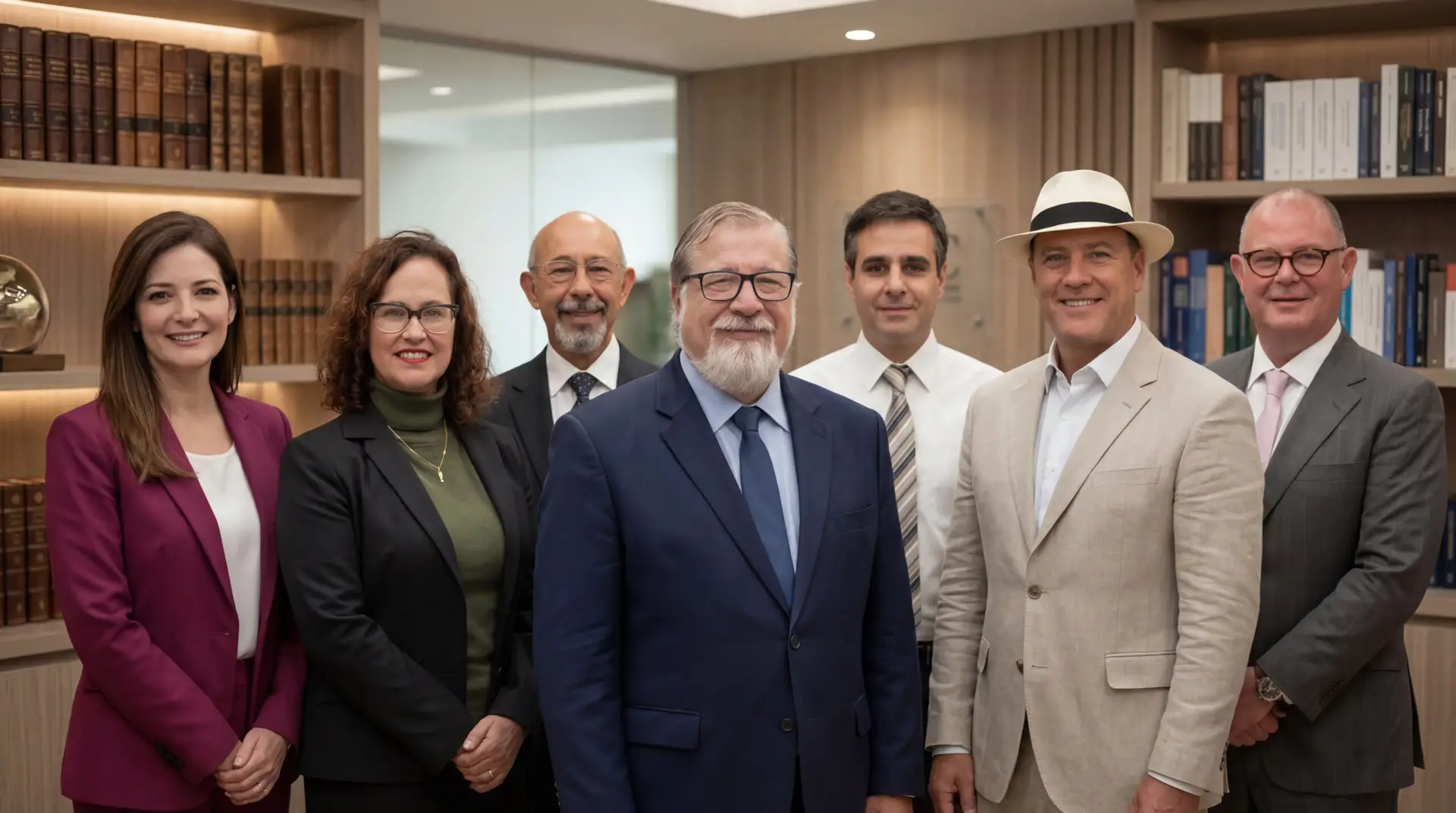 Claustro completo de consultores y académicos de CLC
